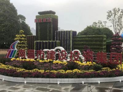 以菊為媒 以花為介 展現服務(wù)城市與發(fā)展之宗旨——市建投集團參展南昌市第三十四屆菊花展